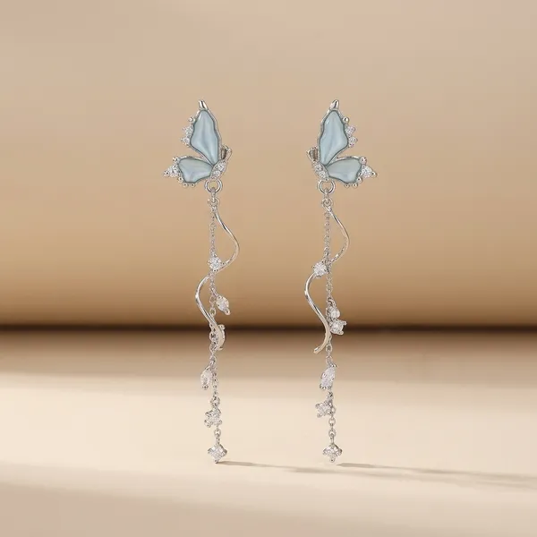 Half_Butterfly_Drop_Earrings
