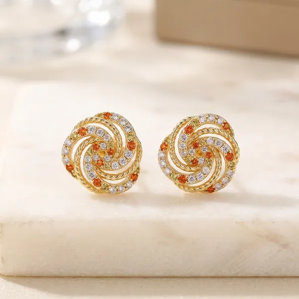 Colorful_Gold-Plated_Ear_Studs