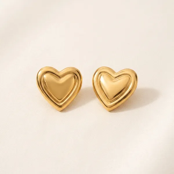 Love_Heart_Gold_Plated_Stud