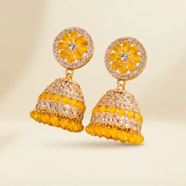 Yellow_Bloom_Jhumka