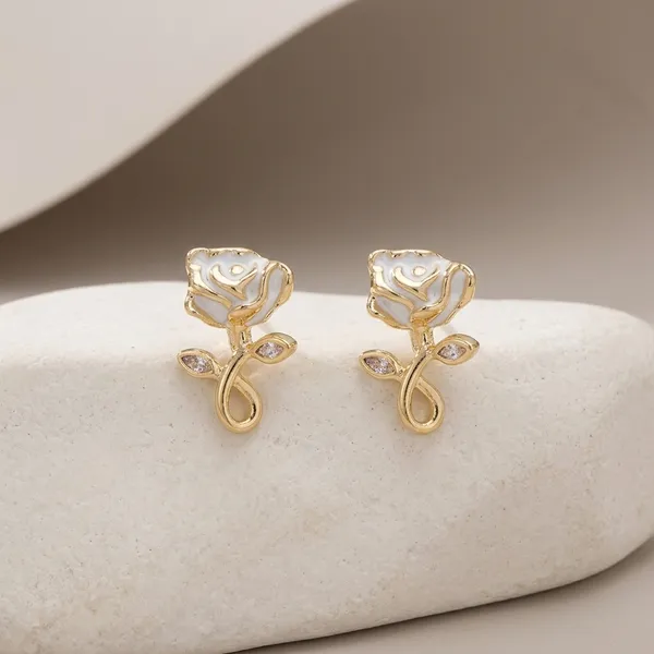 Gold-White_Rose_Stud