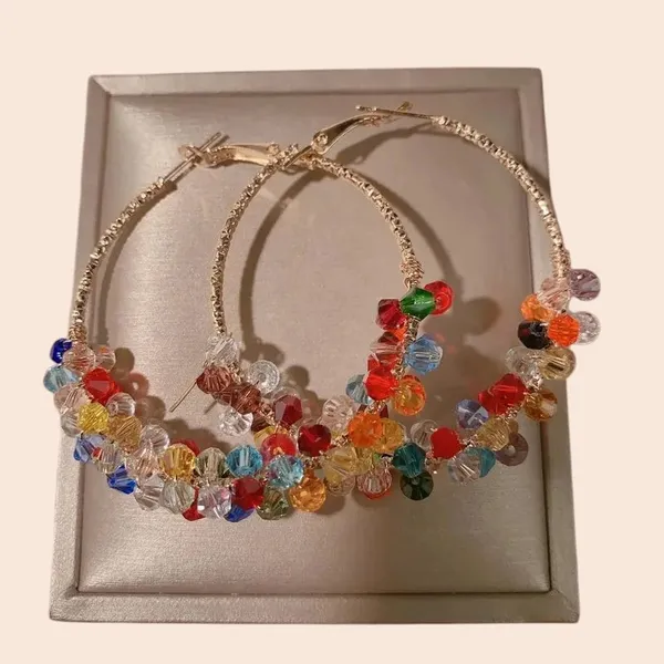 Multicolor_Beaded_Hoops