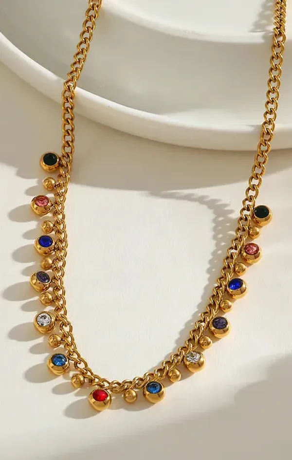 Gem_Drop_Necklace_-_Gold_Plated