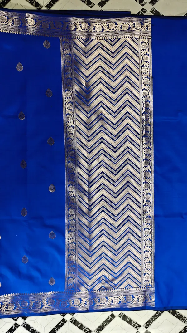 Blue_Silk_Saree_For_Women