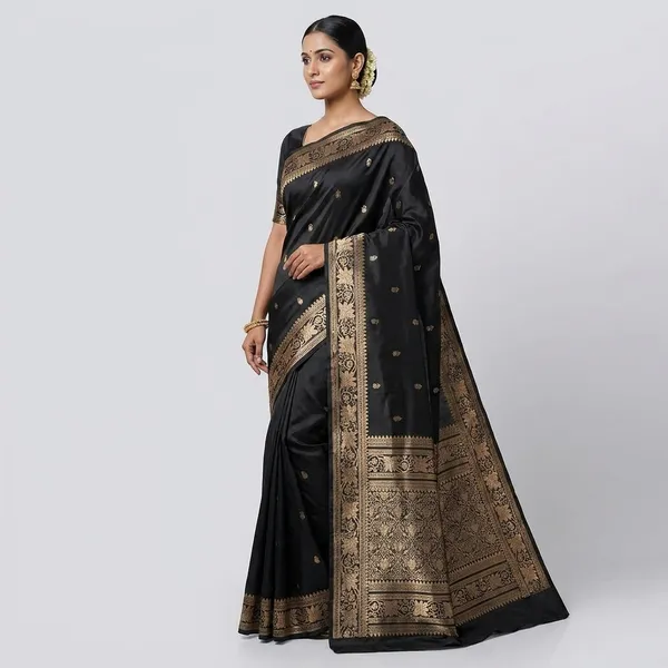 Black_Silk_Saree_For_Women