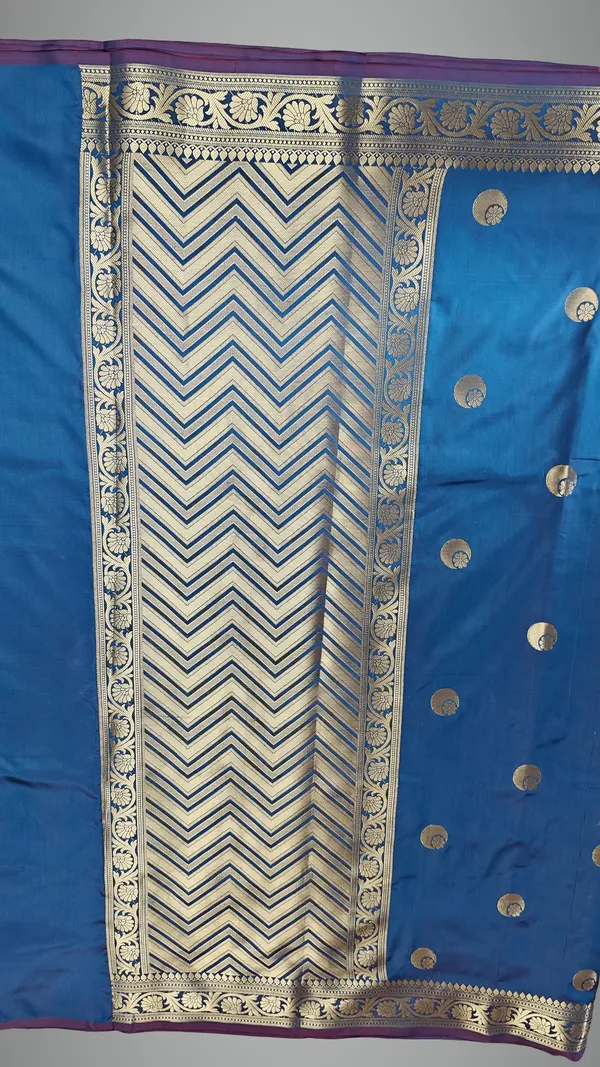 Blue_Silk_Saree_For_Women
