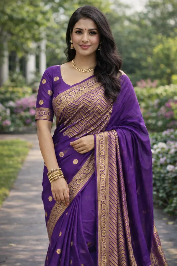 Purple_Silk_Saree_For_Women