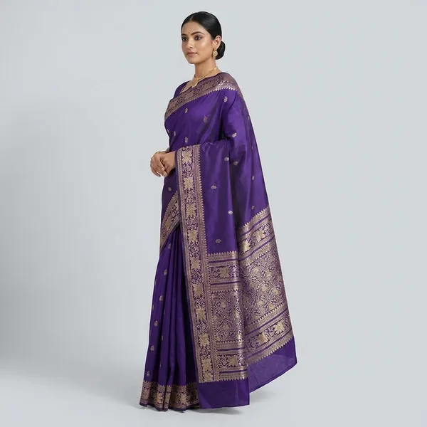Purple_Silk_Saree_For_Women