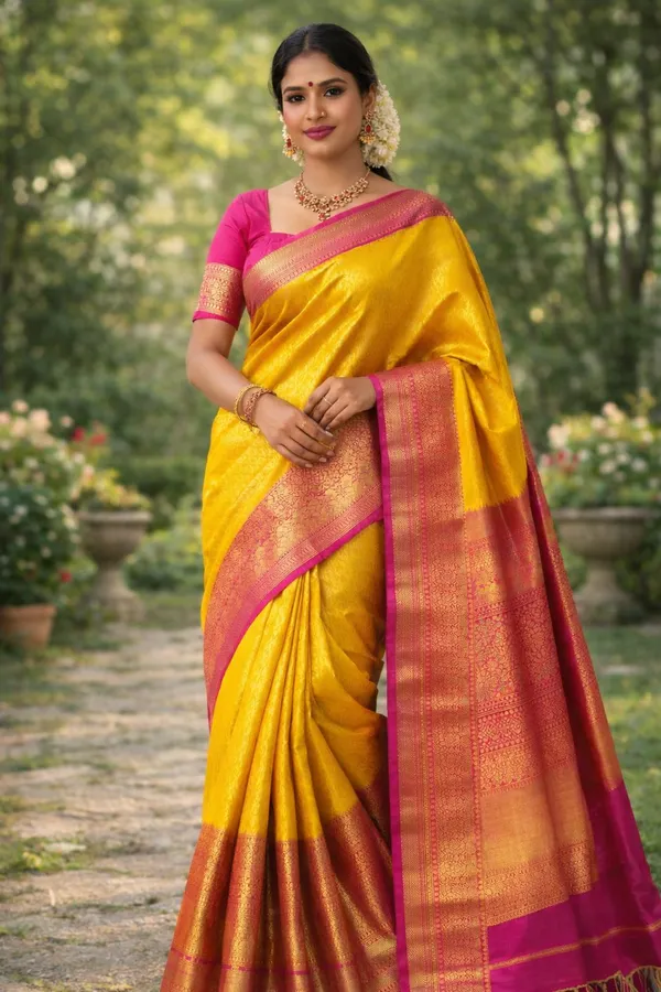 Mustard_Yellow_Silk_Saree_For_Women