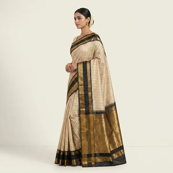 Off_White_Silk_Saree_For_Women