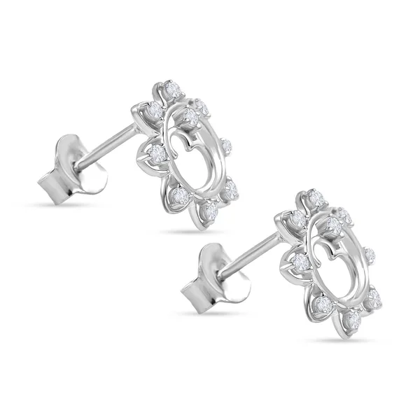 925_Silver_Om_Floral_Earrings_With_Clear_Gemstone_Accents