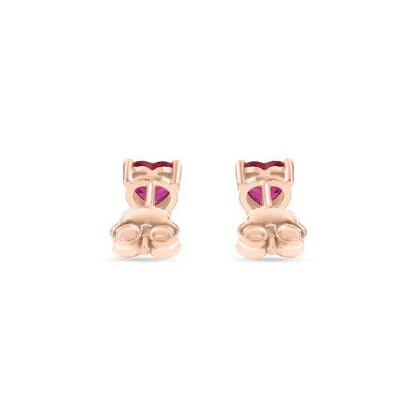 925_Silver_Red_Ruby_CZ_Heart_Earrings_for_Women__Girls_with_Single_Stone_Solitaire_earrings__|_Traditional_Look_|_Daily_Wear_Jewellery_|_Gift_for_Her|__0.5_Micron_Rose_Gold_plated