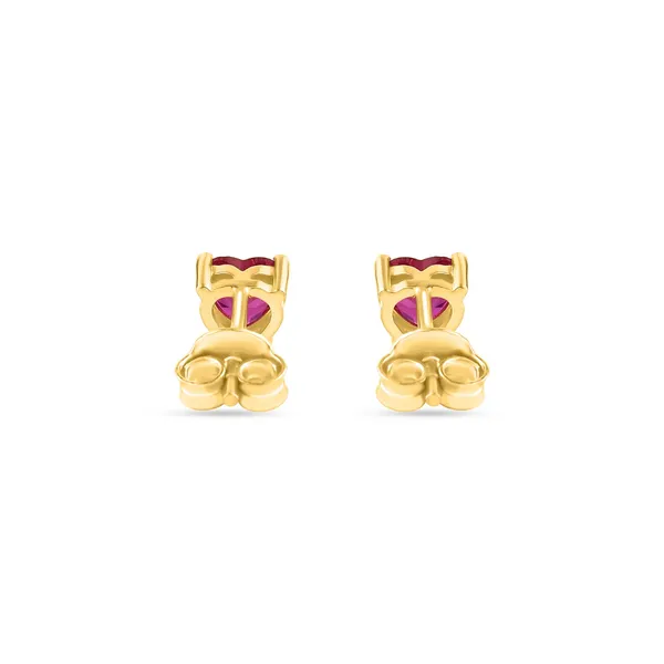 925_Silver_Red_Ruby_CZ_Heart_Earrings_For_Women_Girls_With_Single_Stone_Solitaire_Earrings__Traditional_Look__Daily_Wear_Jewellery__Gift_For_Women_0.5_Micron_Gold_Plated