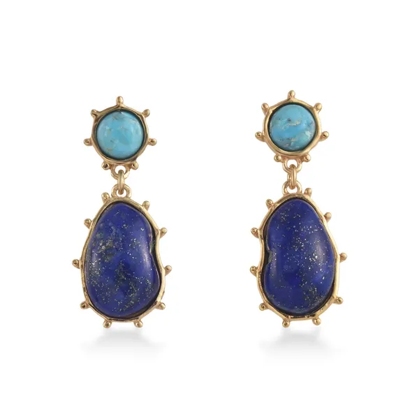 925_Silver_Lapis_Lazuli_Designer_Earrings_With_0.5_Micron_Gold_Plating_Gift_For_Women_Gift