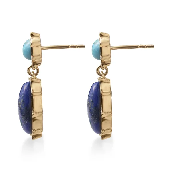 925_Silver_Lapis_Lazuli_Designer_Earrings_With_0.5_Micron_Gold_Plating_Gift_For_Women_Gift