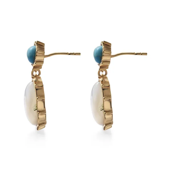925_Silver_Motwomen_Of_Pearl_Designer_Earrings_With_Gold_Plating_Gift_For_Women