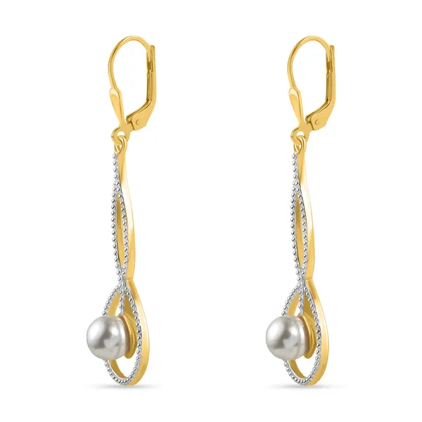 Darsh_Jewellery_925_Sterling_Silver_Pearl_Stud_Elegant_Earrings,_with_0.5_Micron_Yellow_Gold_plated