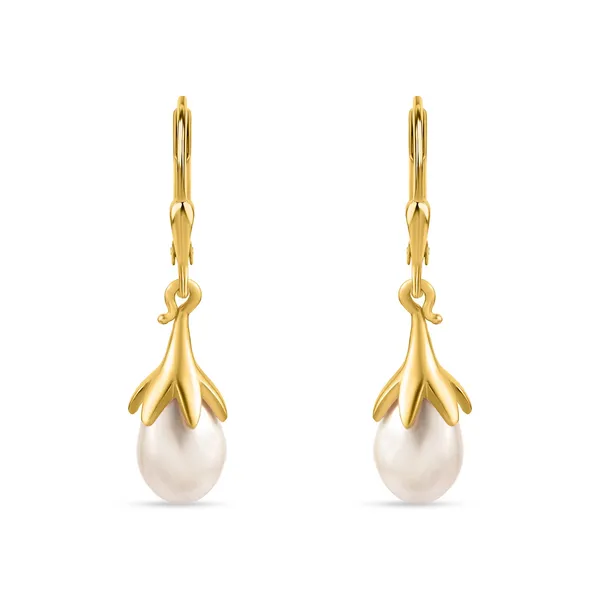 925_Sterling_Silver_Natural_Pearl_Drop_Earrings__Designer_Dangle_Earrings_With_0.5_Micron_Gold_Plating