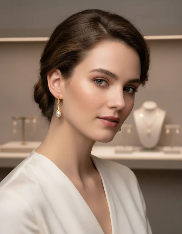 925_Sterling_Silver_Natural_Pearl_Drop_Earrings__Designer_Dangle_Earrings_With_0.5_Micron_Gold_Plating