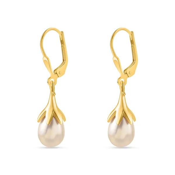 925_Sterling_Silver_Natural_Pearl_Drop_Earrings__Designer_Dangle_Earrings_With_0.5_Micron_Gold_Plating