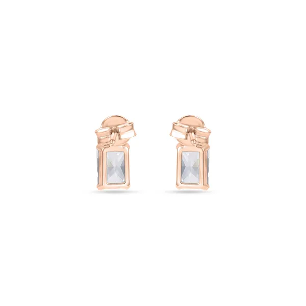 925_Sterling_Silver_White_Cz_Octagon_Solitaire_Earrings_Elegant_Rose_Gold_Plated_Studs_Wedding_And_Valentines_Gift
