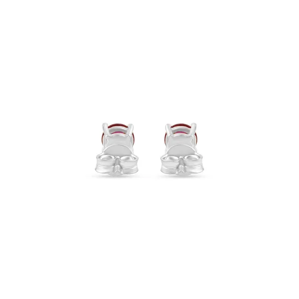925_Sterling_Silver_Ruby_Cz_Solitaire_Earrings_Elegant_5_Mm_Round_Studs_Jewelry_Perfect_Gift_For_Women_Gift