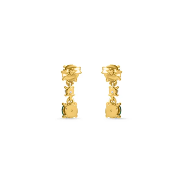 925_Sterling_Silver_Green_Emerald_Cz_Dangle_Earrings_Elegant_Gold_And_Rhodium_Plated_Jewelry_Wedding_And_Valentines_Gift