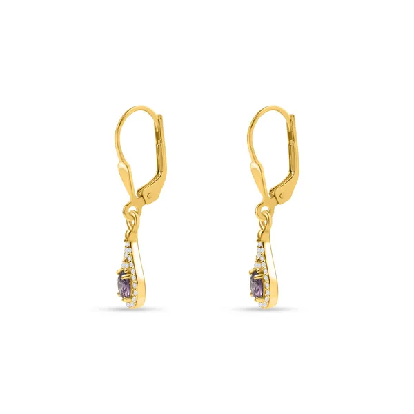 925_Sterling_Silver_Blue_Sapphire_Cz_Drop_Earrings_Elegant_Green_Blue_Cz_Dangle_Earrings_Gold_Plated_Designer_Jewelry_Wedding,_Valentines_And_Birthday_Gift
