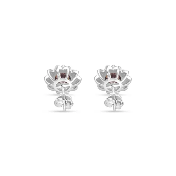 925_Sterling_Silver_Blue_Sapphire_Cz_Halo_And_Drop_Earrings_Elegant_Rhodium_Plated_Designer_Jewelry_Wedding,_Anniversary,_Valentines_And_Birthday_Gift