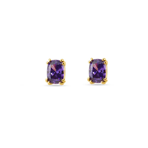 925_Silver_Blue_Sapphire_Cz_Solitaire_Stud_Earrings__0.5_Micron_Gold_Plated__Bis_Hallmarked__Elegant_Gifts_For_Women_And_Girls
