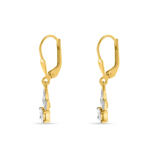 925_Silver_Miracle_Plate_Drop_Earrings__0.5_Micron_Gold_Plated___Elegant_Gifts_For_Women_And_Girls