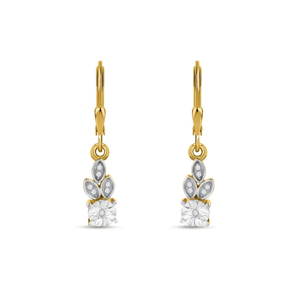 925_Silver_Miracle_Plate_Drop_Earrings__0.5_Micron_Gold_Plated___Elegant_Gifts_For_Women_And_Girls