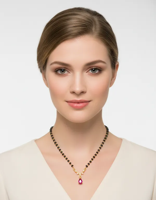 925_Silver_Red_Ruby_Cz_Mangalsutra_Necklace_With_Black_Beads_Goldgold_Plated_Birthday_Wedding_And_Valentines_Gift