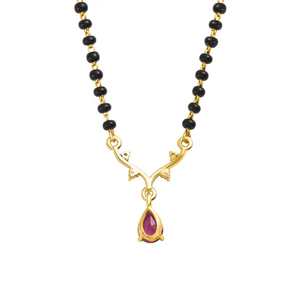925_Silver_Red_Ruby_Cz_Mangalsutra_Necklace_With_Black_Beads_Goldgold_Plated_Birthday_Wedding_And_Valentines_Gift