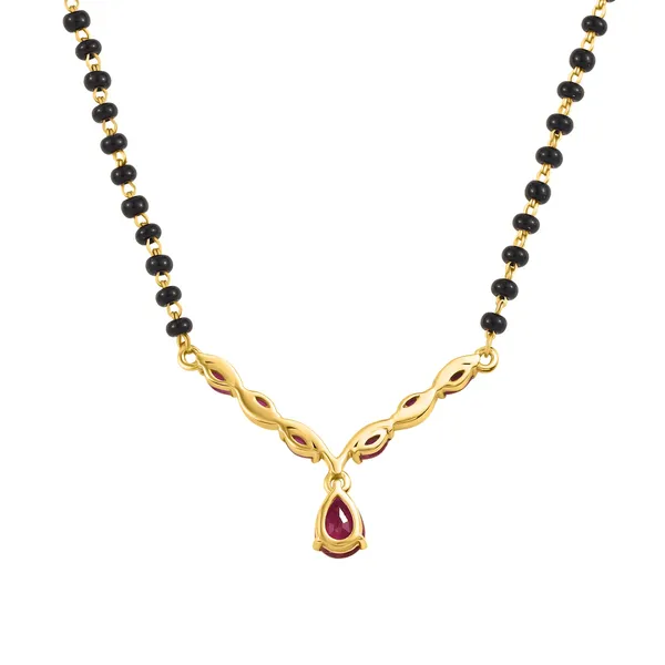 925_Silver_Red_Ruby_Cz_Mangalsutra_With_Black_Beads_Goldgold_Plated_Birthday_Wedding_And_Valentines_Gift