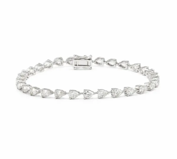 Darsh_Jewellery_925_Sterling_Silver_Green_Emerald_CZ_Heart_Tennis_Bracelet_for_Women_|_Rhodium_Plated_|_Emerald_CZ_Heart_Link_Bracelet_|_Minimalist_Jewelry_Gift