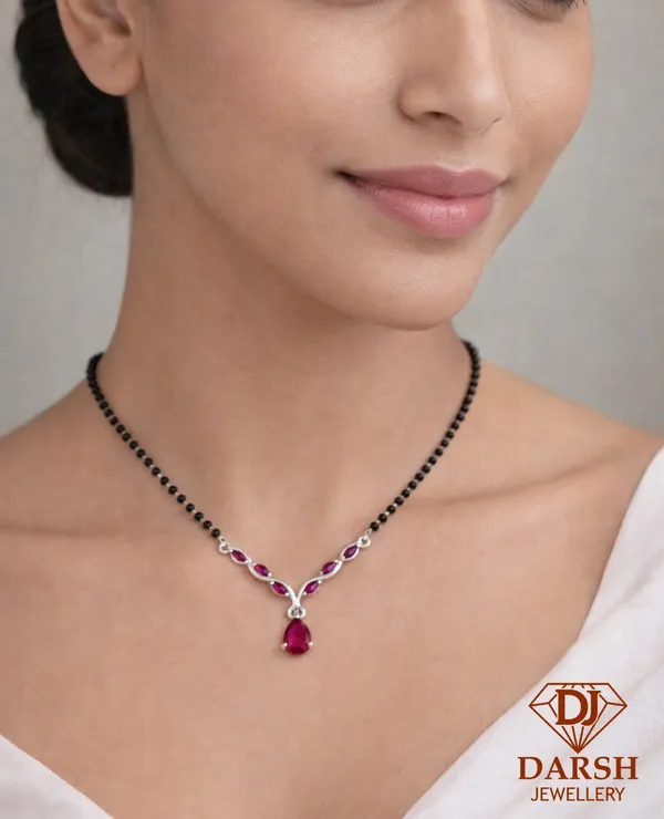 925_Silver_Red_Ruby_Cz_Mangalsutra_With_Black_Beads_Rhodium_Plated_Birthday_Wedding_And_Valentines_Gift