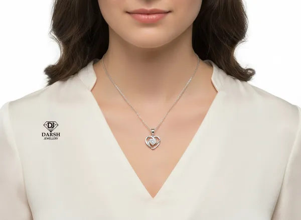 925_Silver_Heart_Pendant_With_Moissanite_Gemstone_And_Cz_Accents