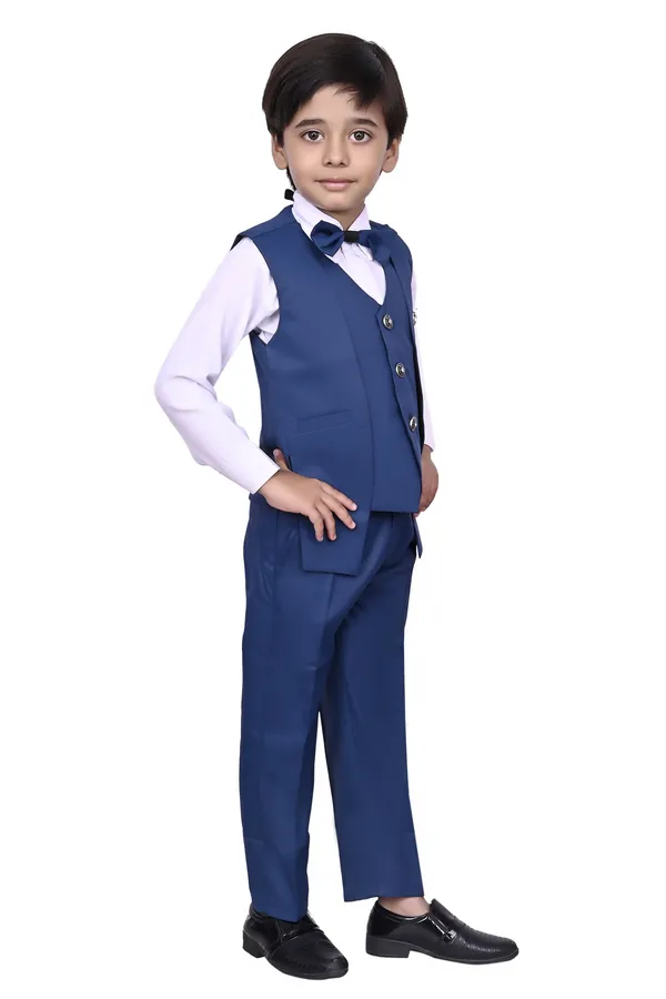 VALUE_CREATION_Boys_Self_Design_V-Neck_4_Piece_Cotton_Suit
