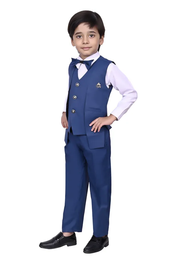 VALUE_CREATION_Boys_Self_Design_V-Neck_4_Piece_Cotton_Suit