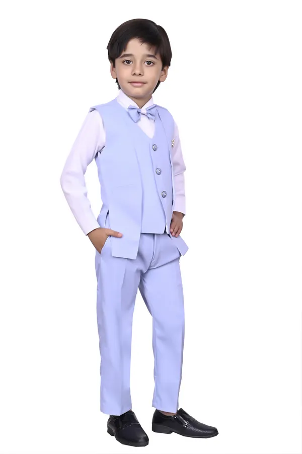 VALUE_CREATION_Boys_Self_Design_V-Neck_4_Piece_Cotton_Suit