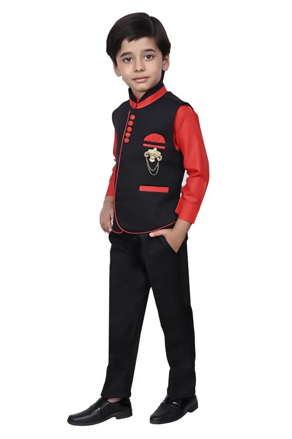 VALUE_CREATION_Boys_Shirt_With_Waistcoat_&_Trousers