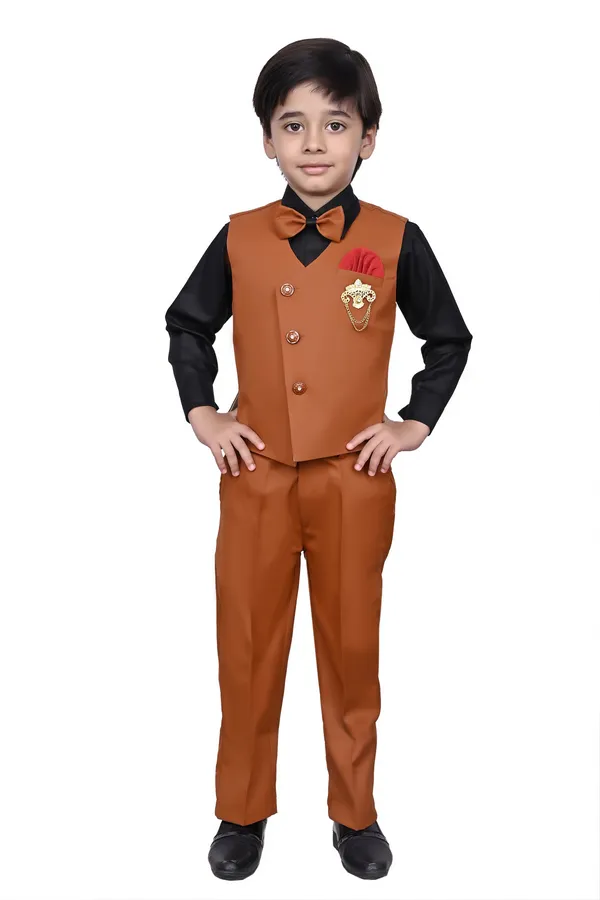 VALUE_CREATION_Boys_3-Pc_Ethnic_Double_Breasted_Suit