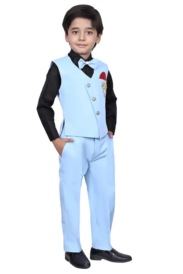 VALUE_CREATION_Boys_3-Pc_Ethnic_Double_Breasted_Suit