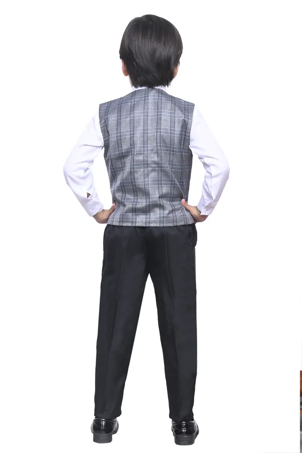 VALUE_CREATION_Boys_Double_Breasted_Ethnic_Solid_Ventless_Three_Pieces_Formal_Suit