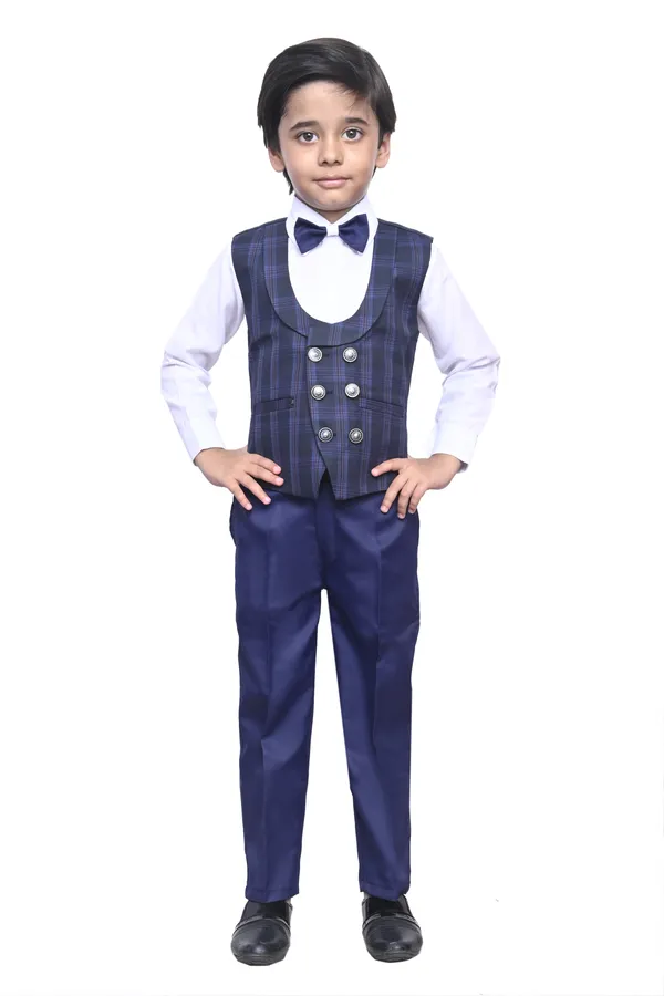 VALUE_CREATION_Boys_Double_Breasted_Ethnic_Solid_Ventless_Three_Pieces_Formal_Suit