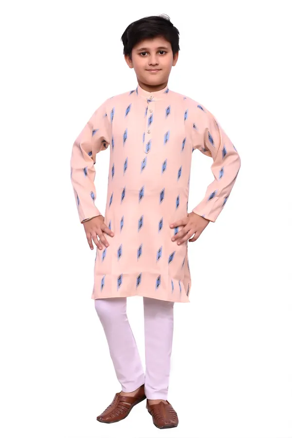 VALUE_CREATION_Boys_Printed_Straight_Kurta_With_Pyjamas