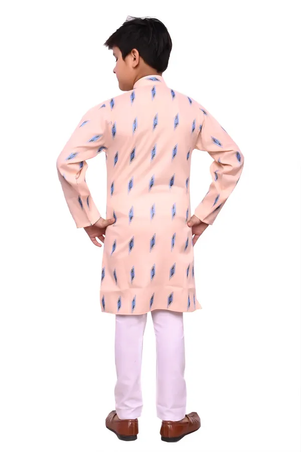 VALUE_CREATION_Boys_Printed_Straight_Kurta_With_Pyjamas