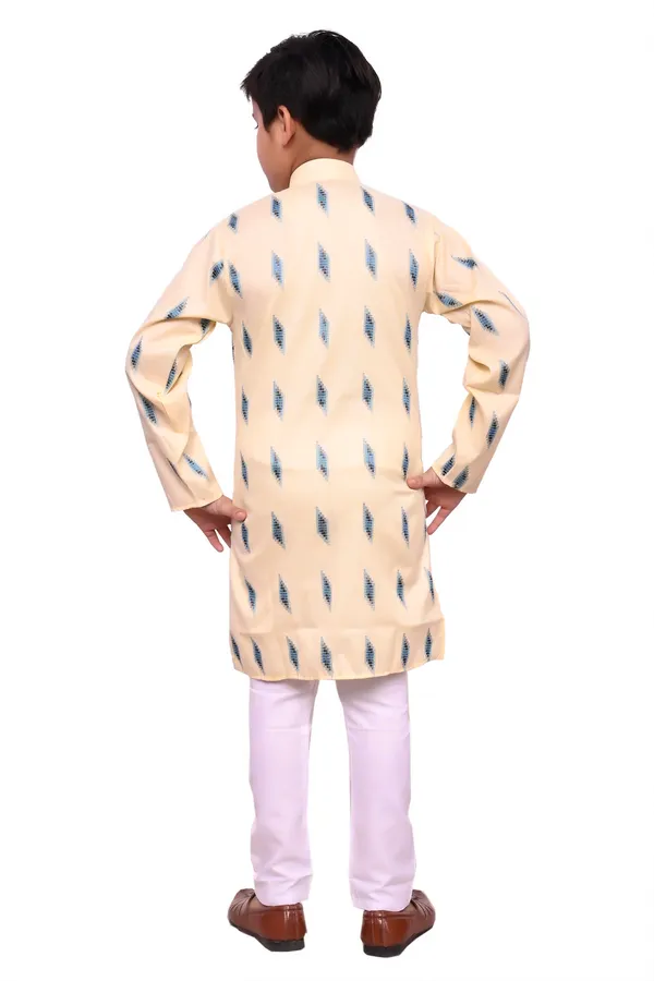VALUE_CREATION_Boys_Printed_Straight_Kurta_With_Pyjamas
