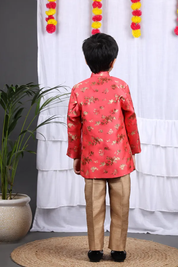 VALUE_CREATION_Boys_Floral_Printed_Kurta_with_Pyjama